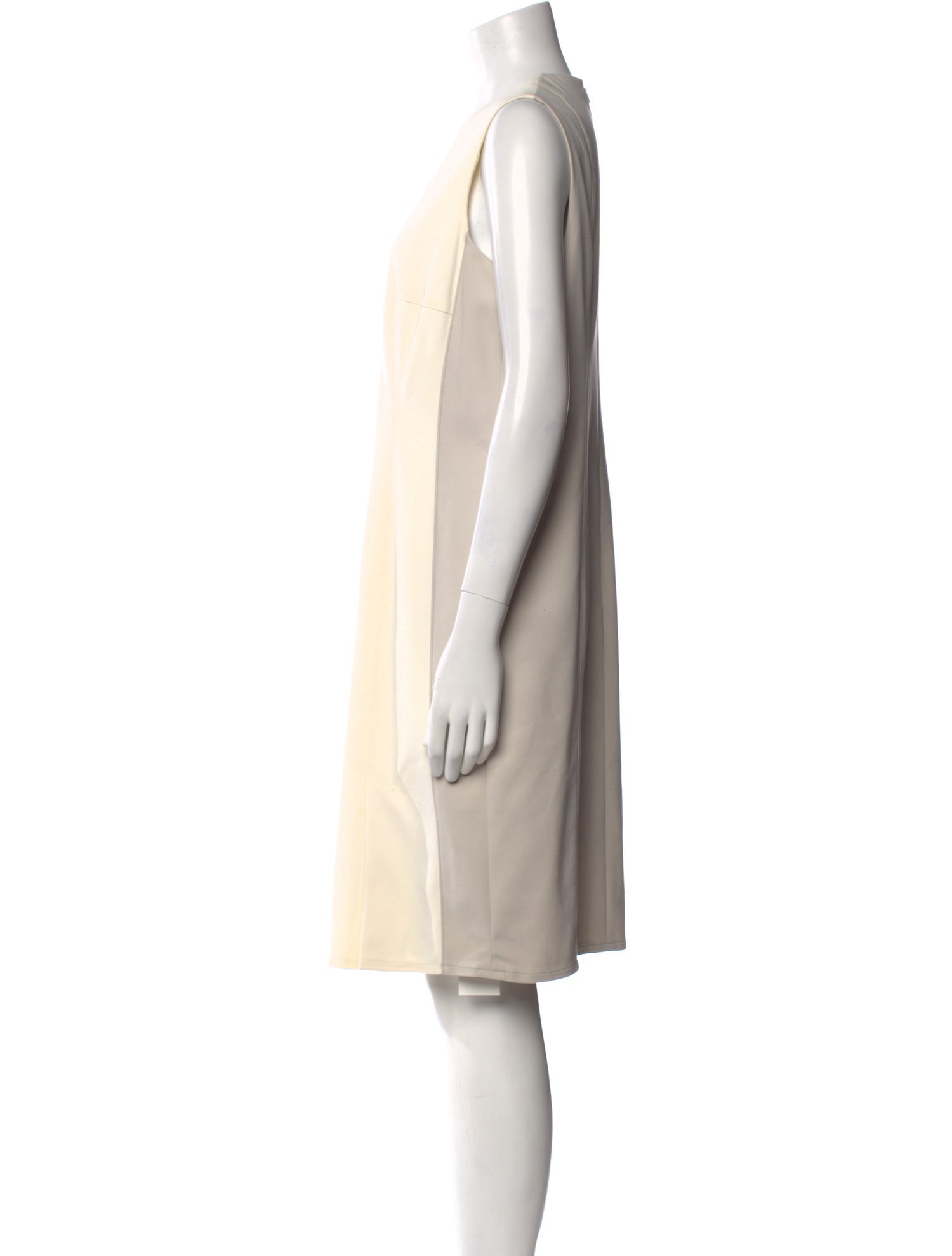 Akris Punto Crew Neck Knee-Length Dress