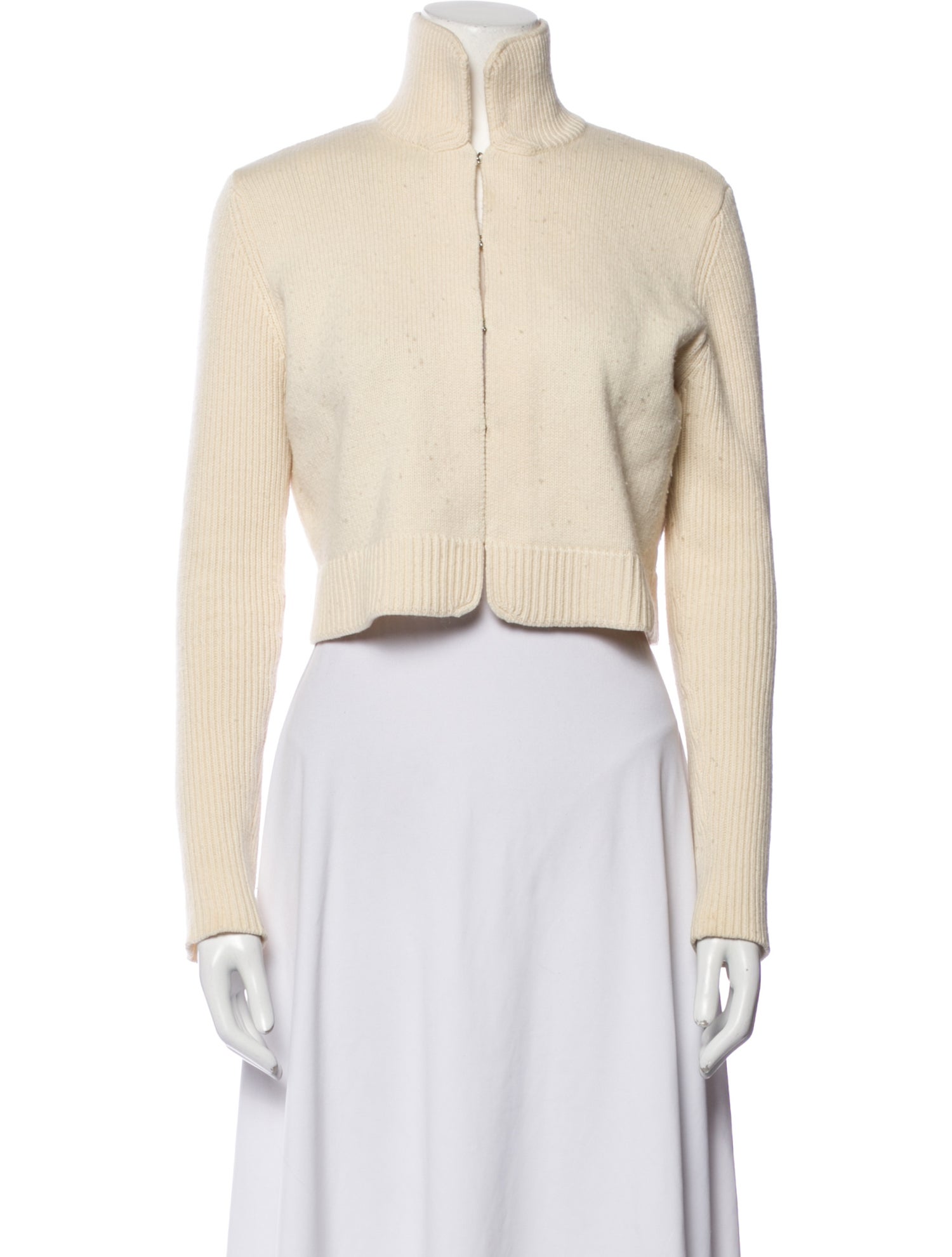 Akris Punto Merino Wool Mock Neck Sweater