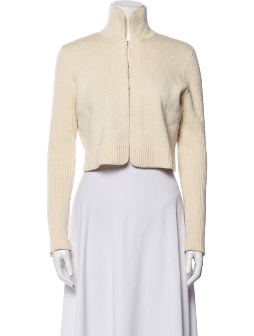 Akris Punto Merino Wool Mock Neck Sweater