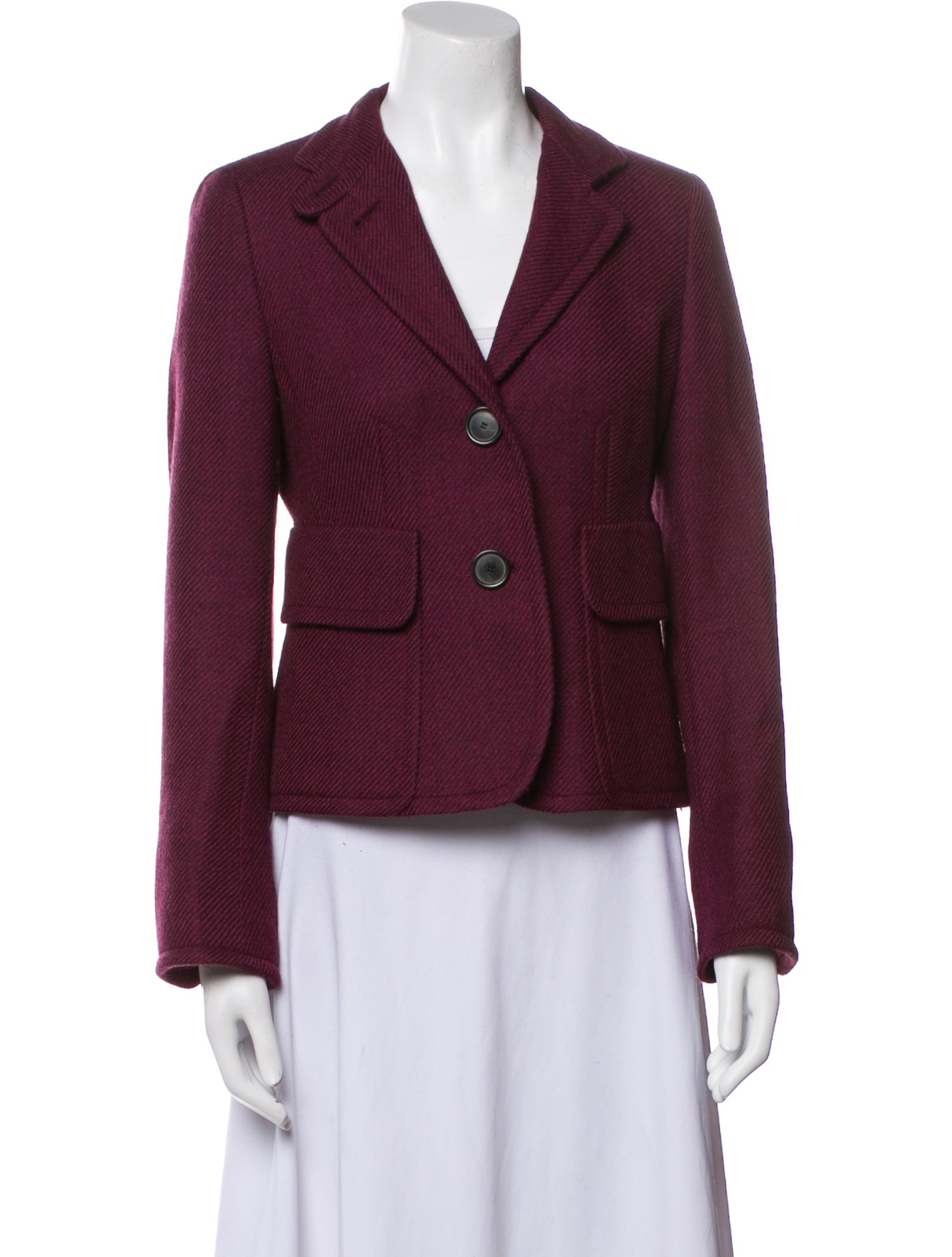 Akris Punto Wool Striped Blazer