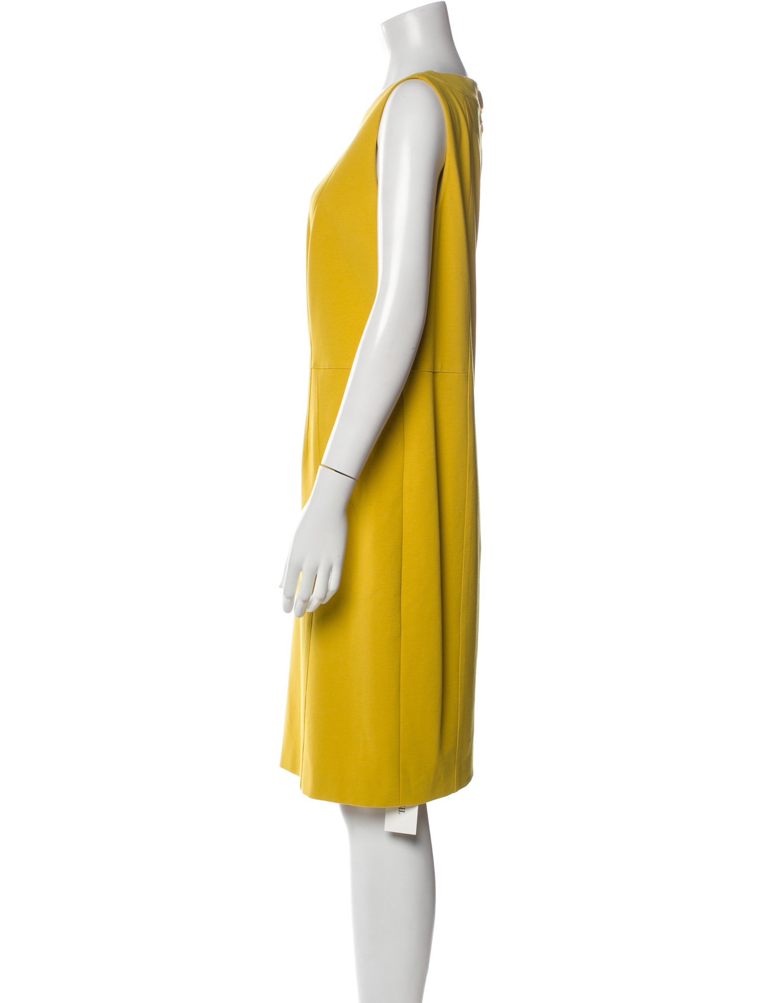 Akris Punto Bateau Neckline Knee-Length Dress