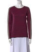 Akris Punto Wool Striped T-Shirt