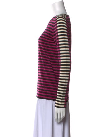 Akris Punto Wool Striped T-Shirt