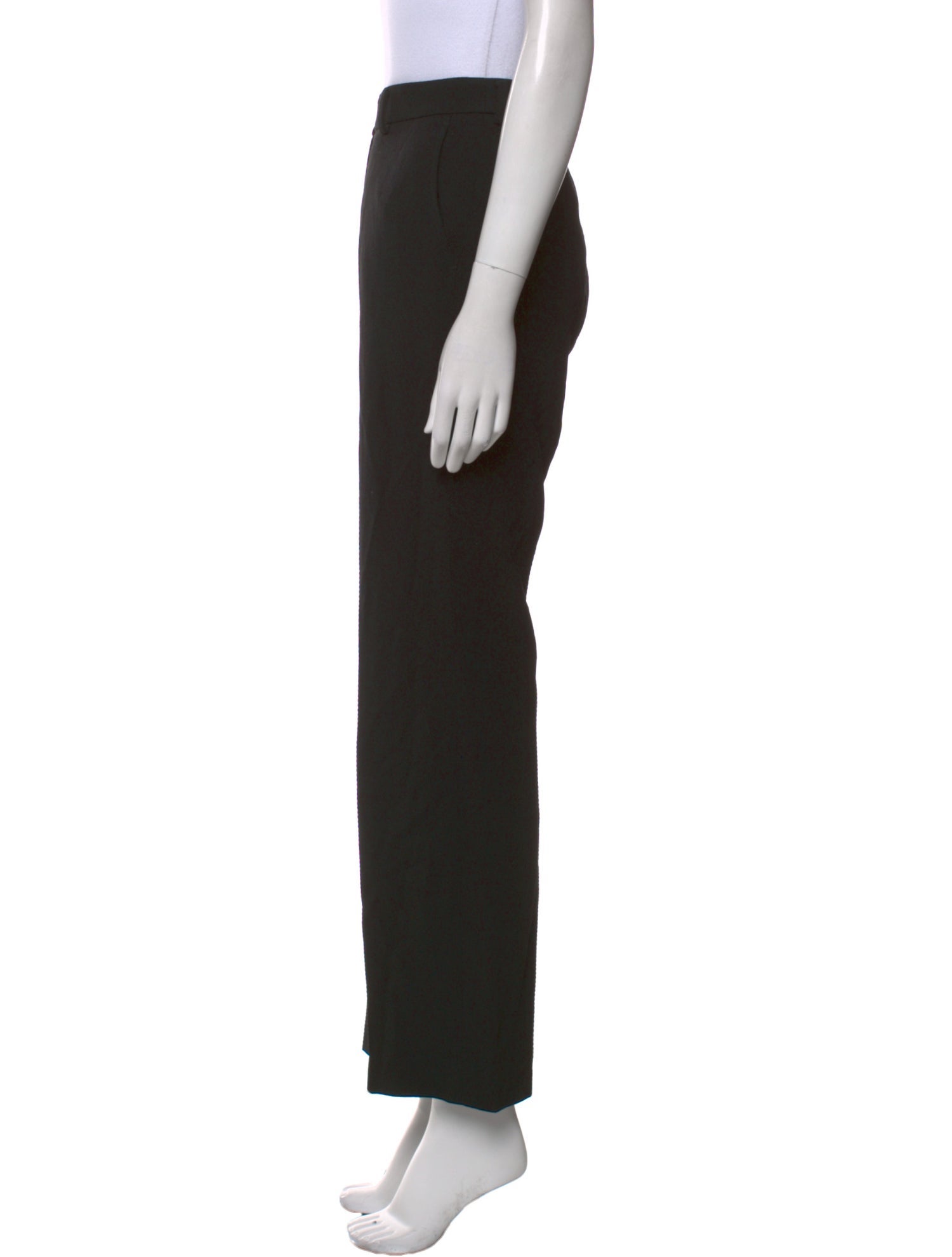 Akris Punto Virgin Wool Straight Leg Pants