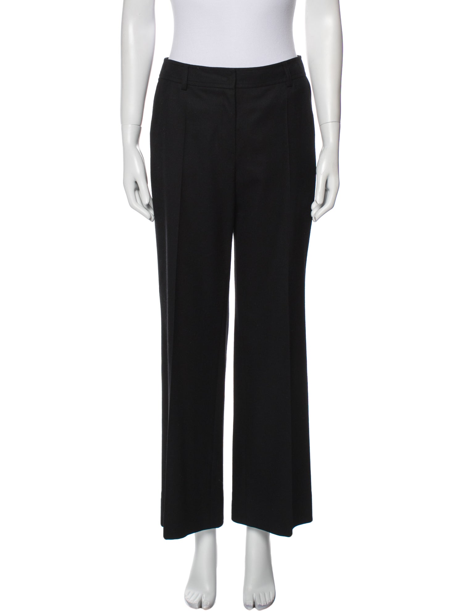 Akris Punto Wool Wide Leg Pants