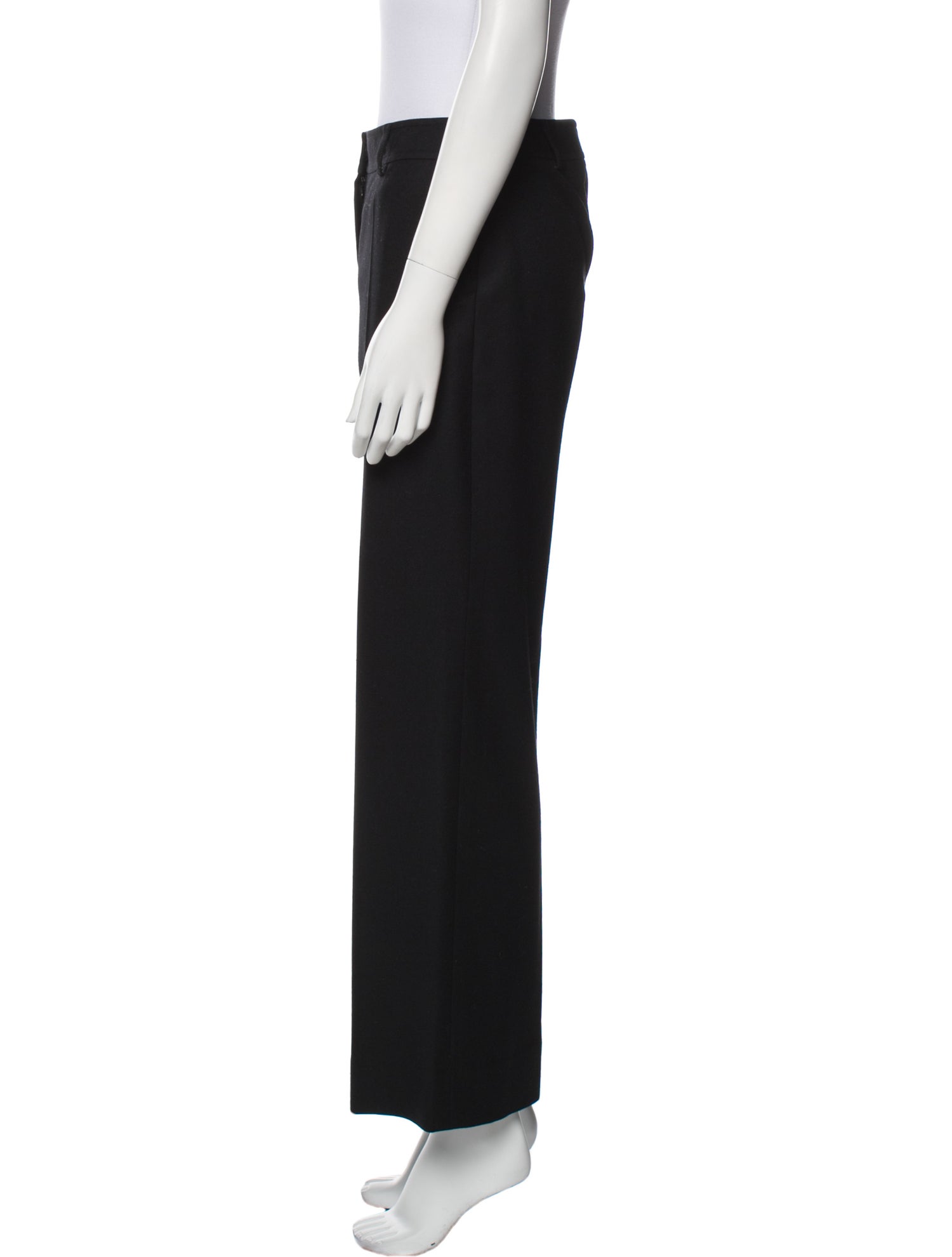 Akris Punto Wool Wide Leg Pants
