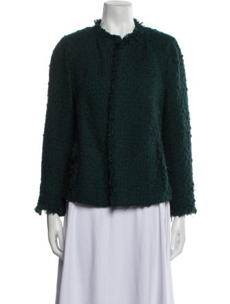 Akris Punto Tweed Pattern Evening Jacket