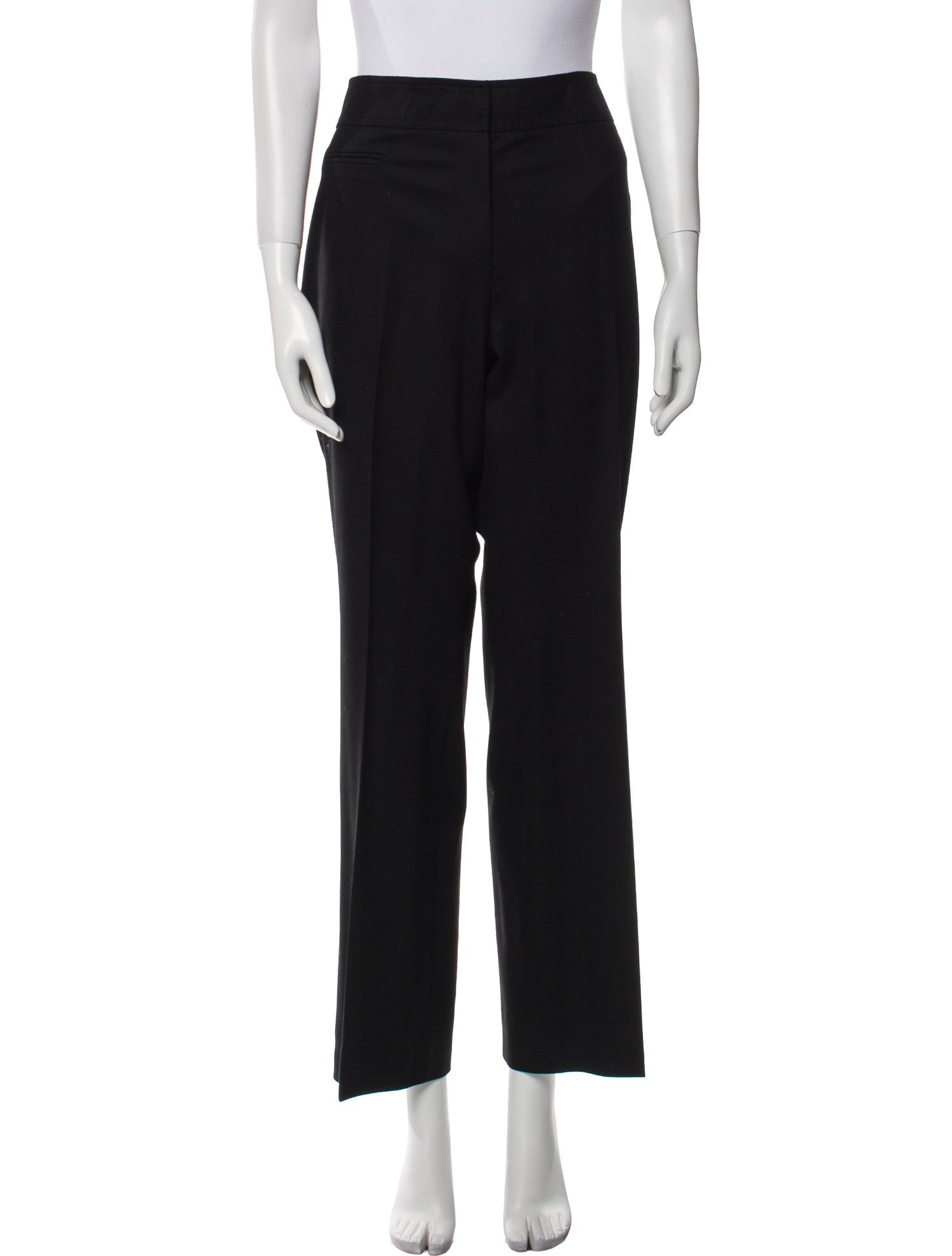 Akris Punto Wool Straight Leg Pants