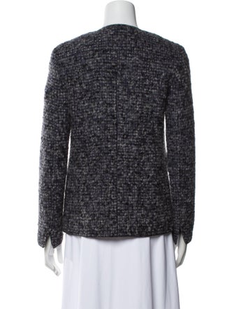 Akris Punto Alpaca Printed Evening Jacket