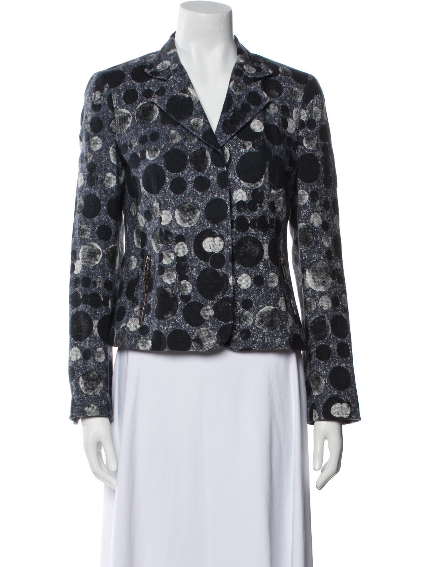 Akris Punto Printed Blazer
