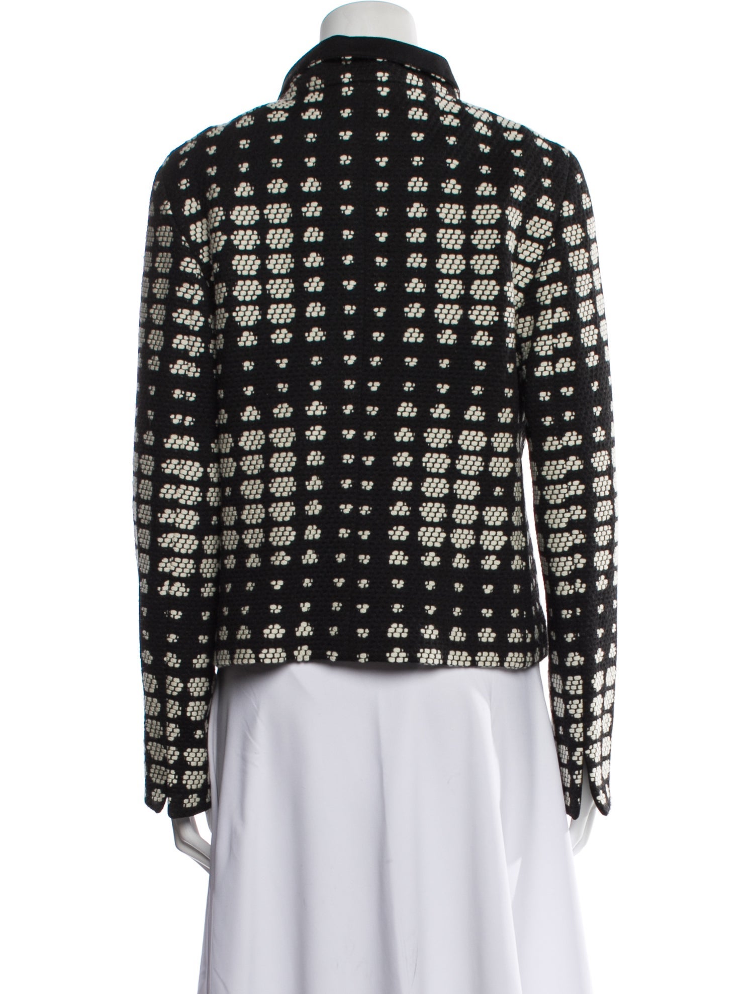 Akris Punto Wool Printed Evening Jacket