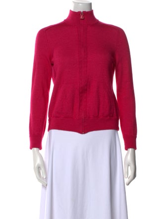 Akris Punto Cashmere Mock Neck Sweater