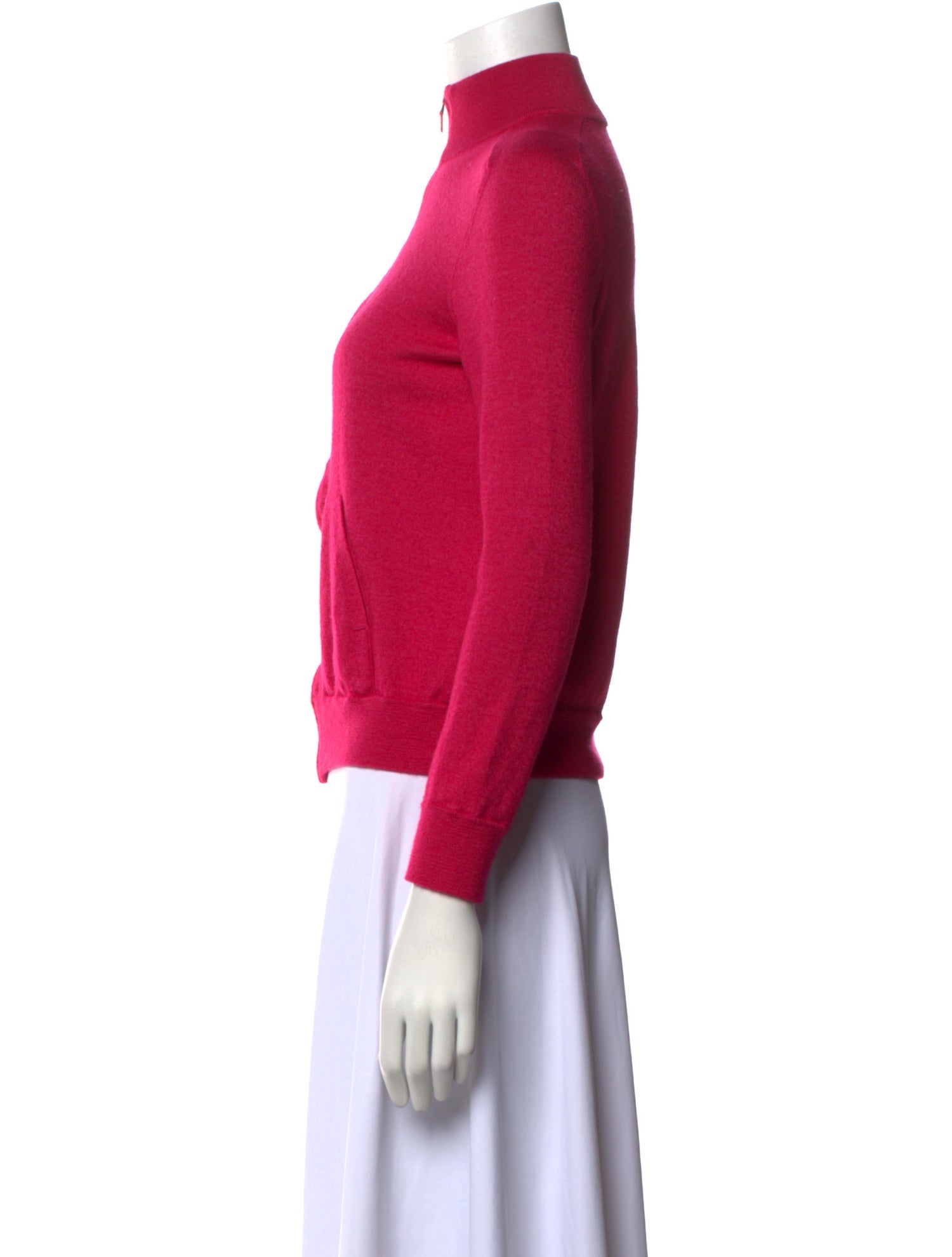 Akris Punto Cashmere Mock Neck Sweater