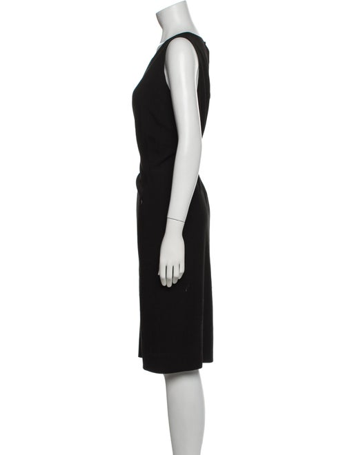 Akris Punto Wool Midi Length Dress