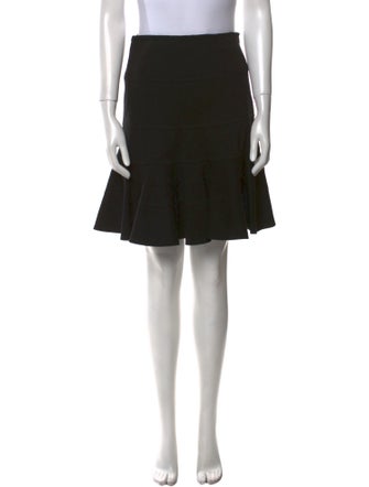 Akris Punto Ruffle Embellishment Knee-Length Skirt