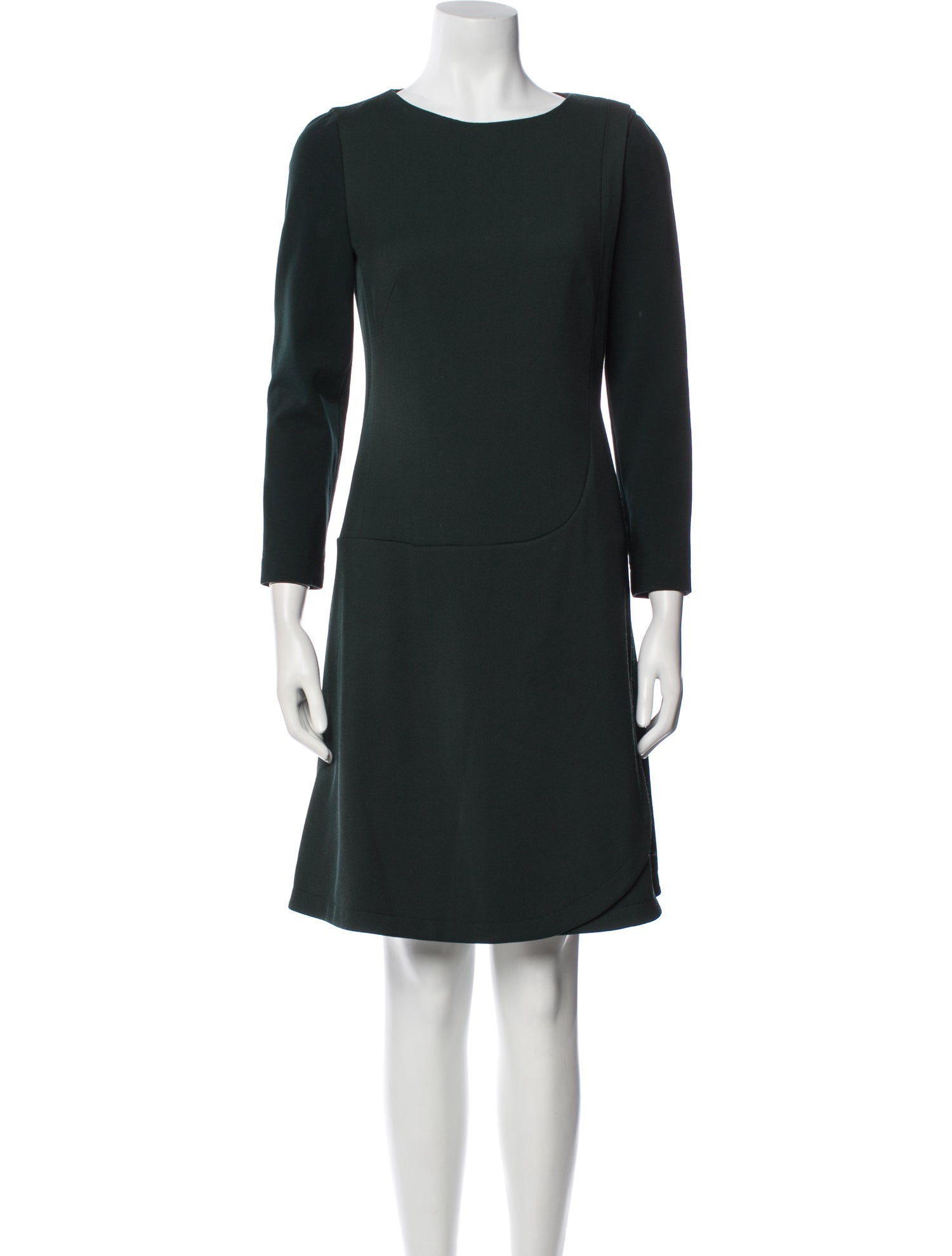 Akris Punto Wool Knee-Length Dress