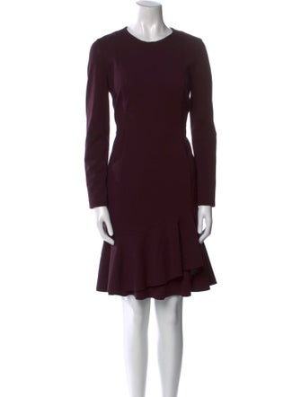 Akris Punto Crew Neck Knee-Length Dress