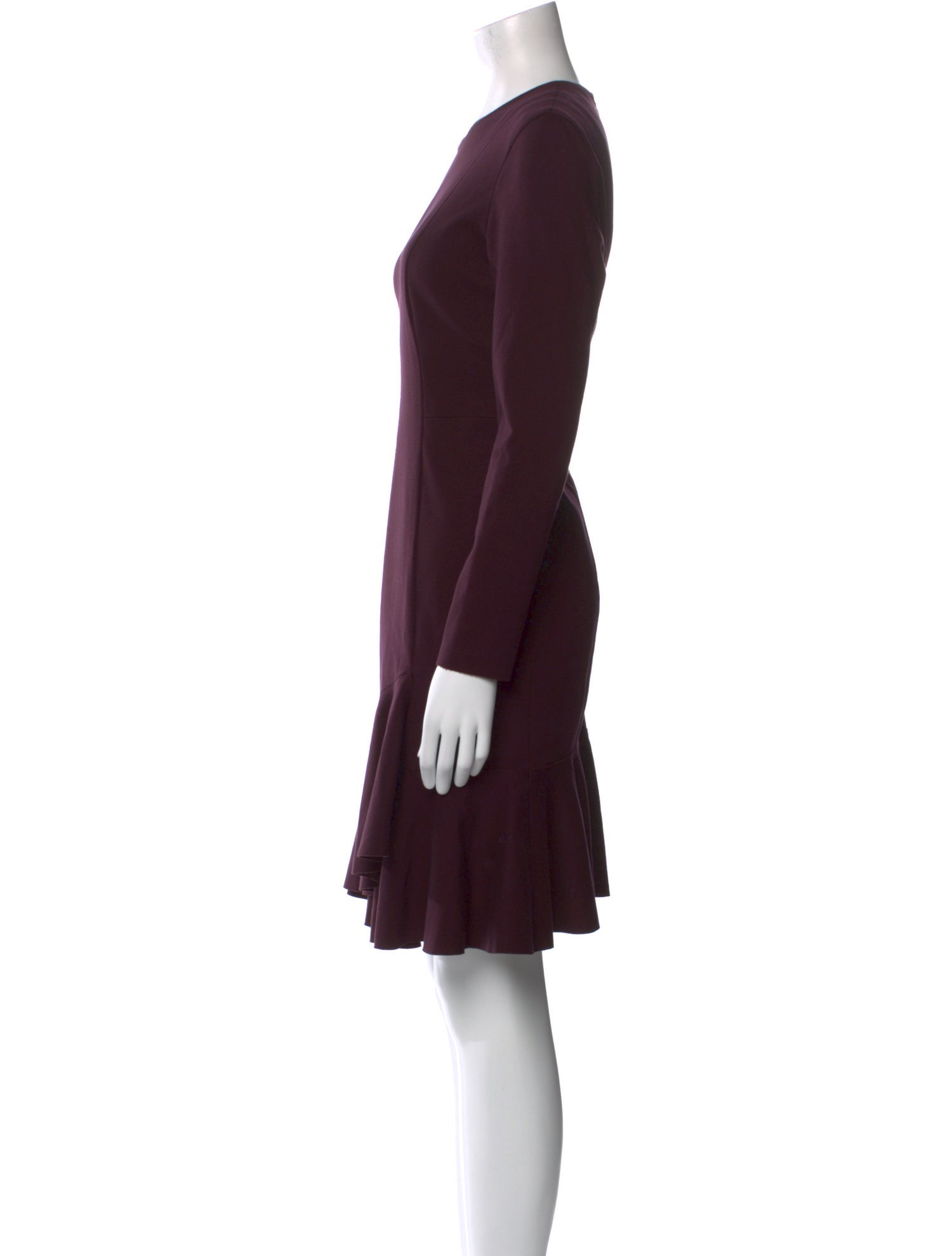 Akris Punto Crew Neck Knee-Length Dress