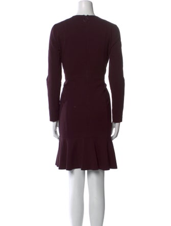 Akris Punto Crew Neck Knee-Length Dress