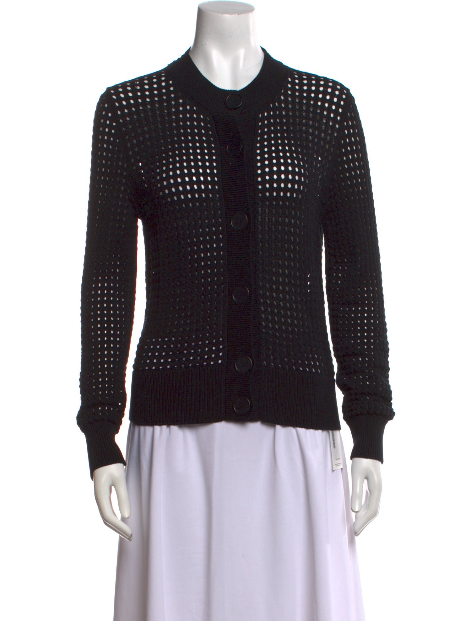 Akris Punto Mock Neck Long Sleeve Sweatshirt