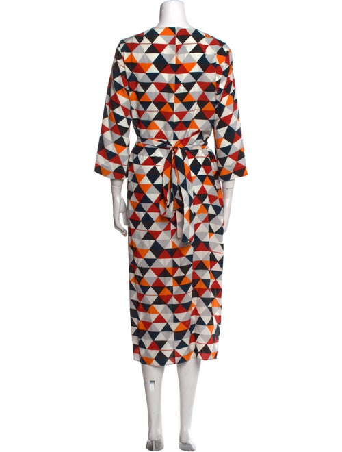 Akris Punto Silk Midi Length Dress