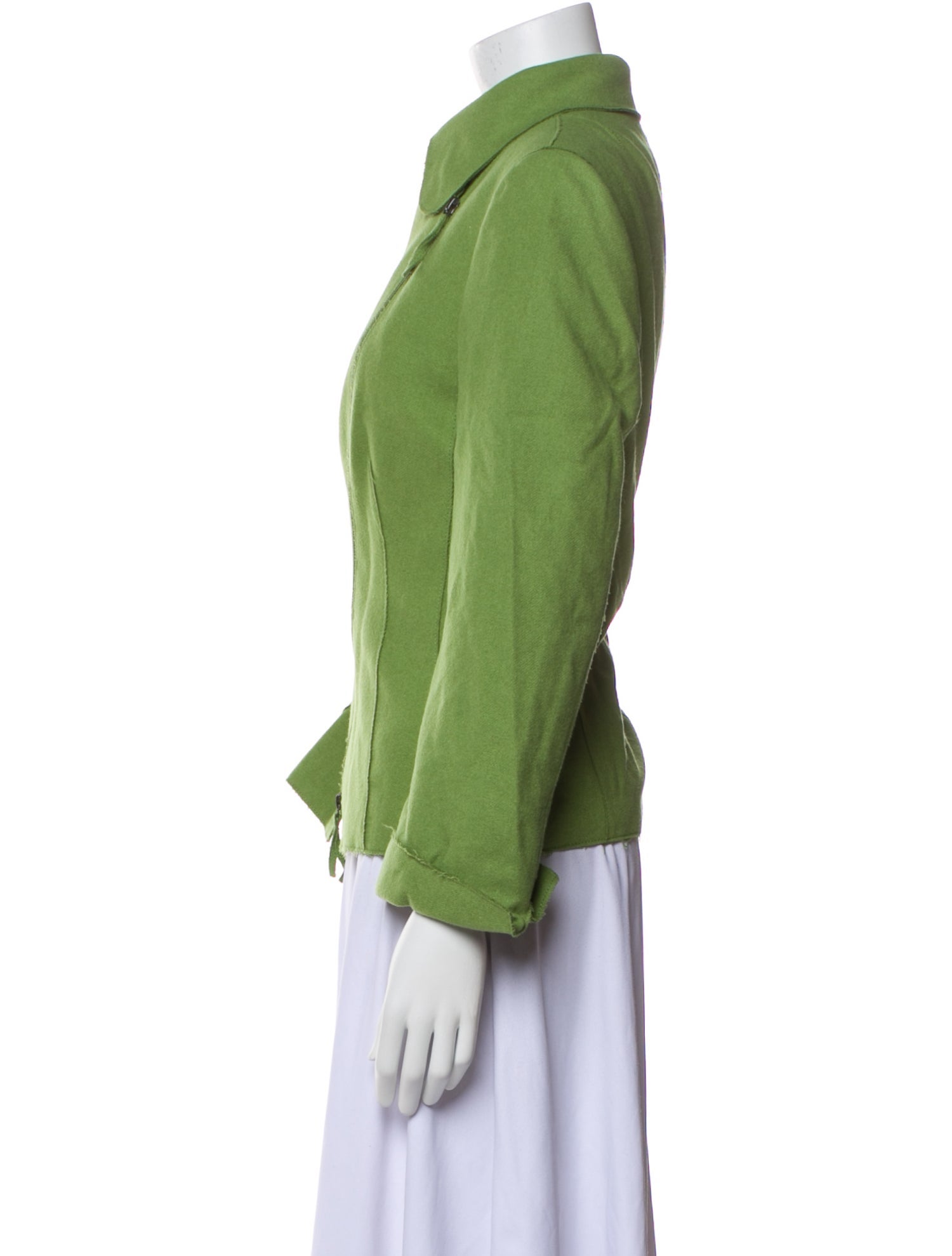 Akris Punto Wool Biker Jacket