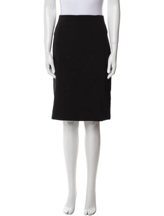 Akris Punto Wool Knee-Length Skirt