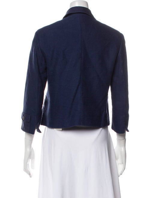 Akris Punto Striped Denim Jacket