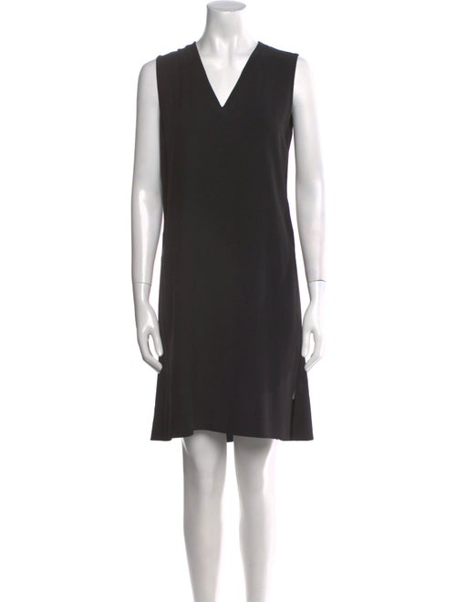 Akris Punto V-Neck Mini Dress