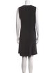 Akris Punto V-Neck Mini Dress