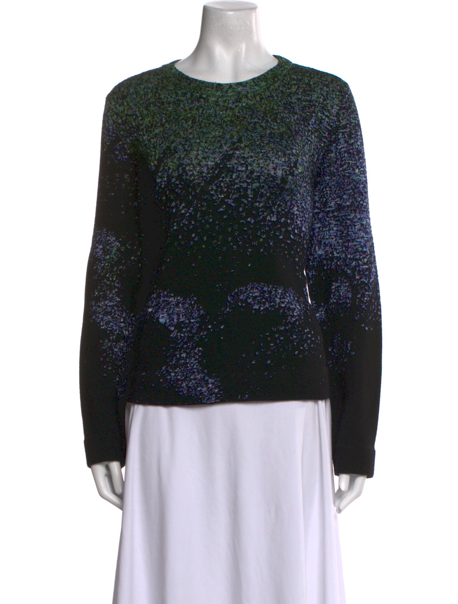 Akris Punto Virgin Wool Crew Neck Sweater