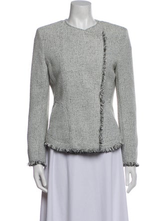 Akris Punto Tweed Pattern Evening Jacket