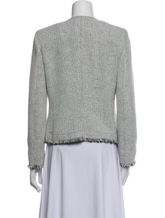 Akris Punto Tweed Pattern Evening Jacket