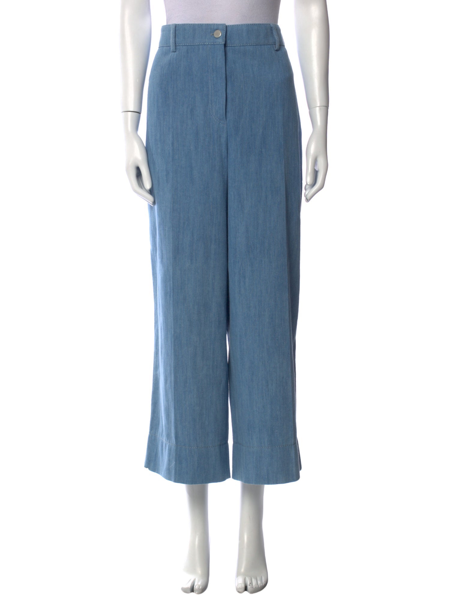 Akris Punto High-Rise Wide Leg Jeans w/ Tags
