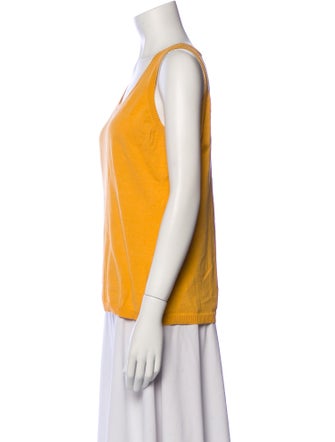Akris Punto Scoop Neck Sleeveless Top