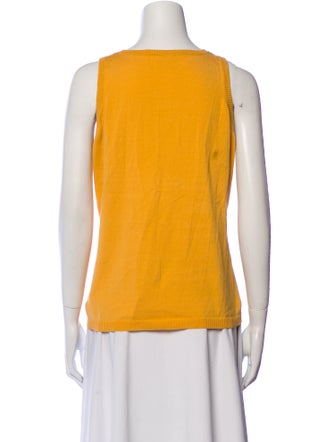 Akris Punto Scoop Neck Sleeveless Top