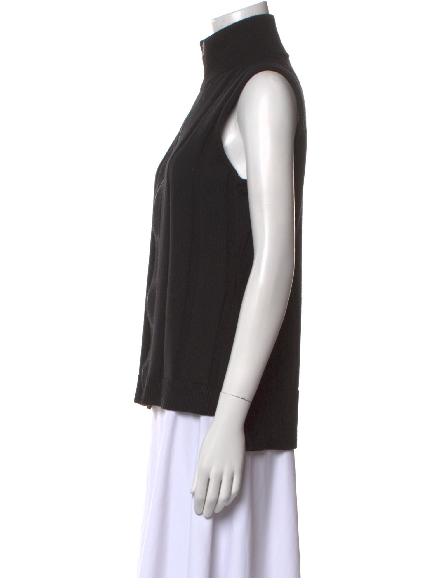 Akris Punto Wool Mock Neck Sweater