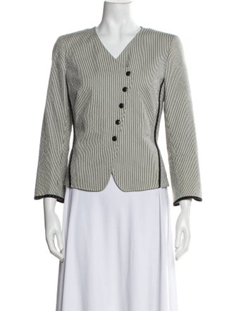 Akris Punto Striped Blazer
