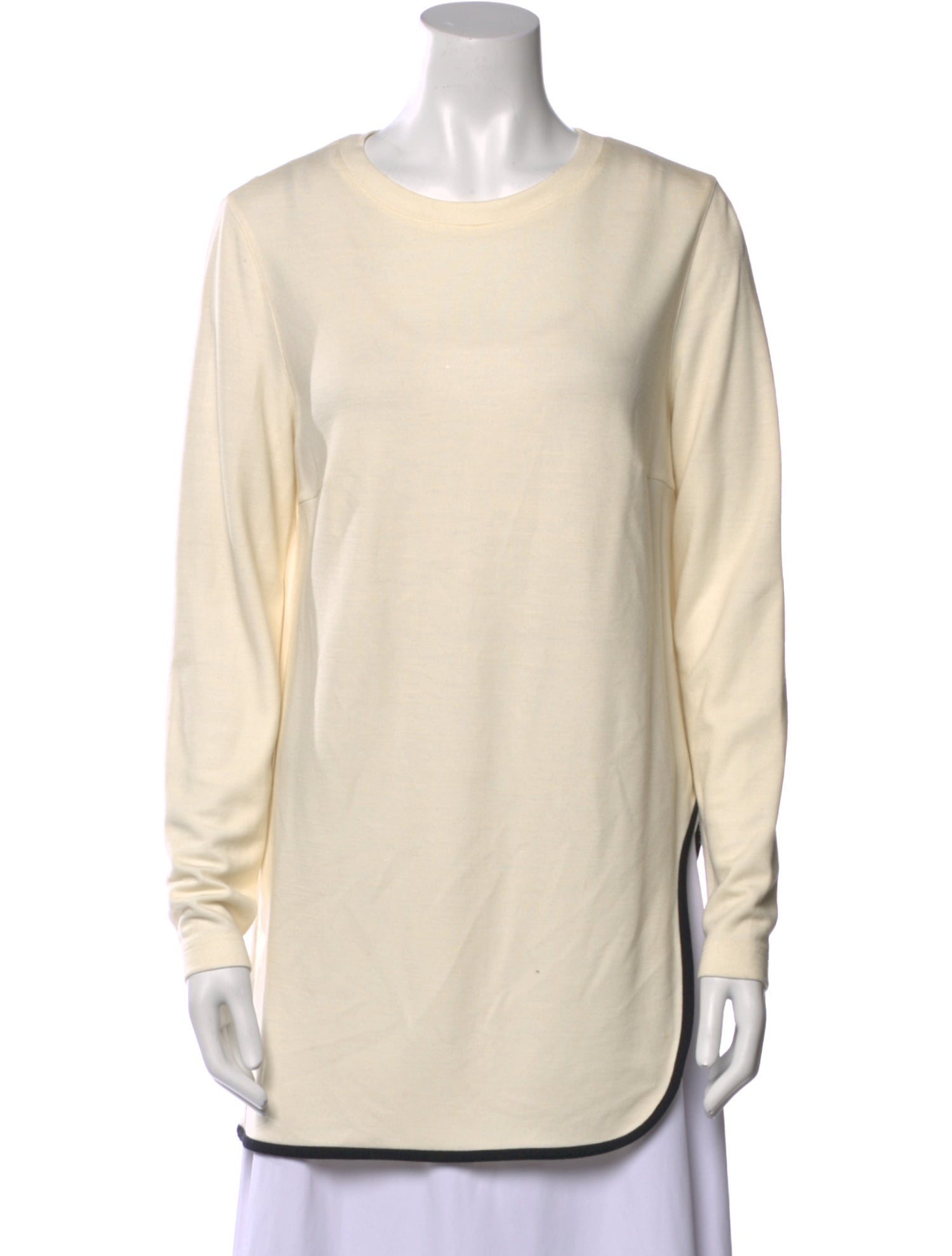 Akris Punto Scoop Neck Long Sleeve Tunic