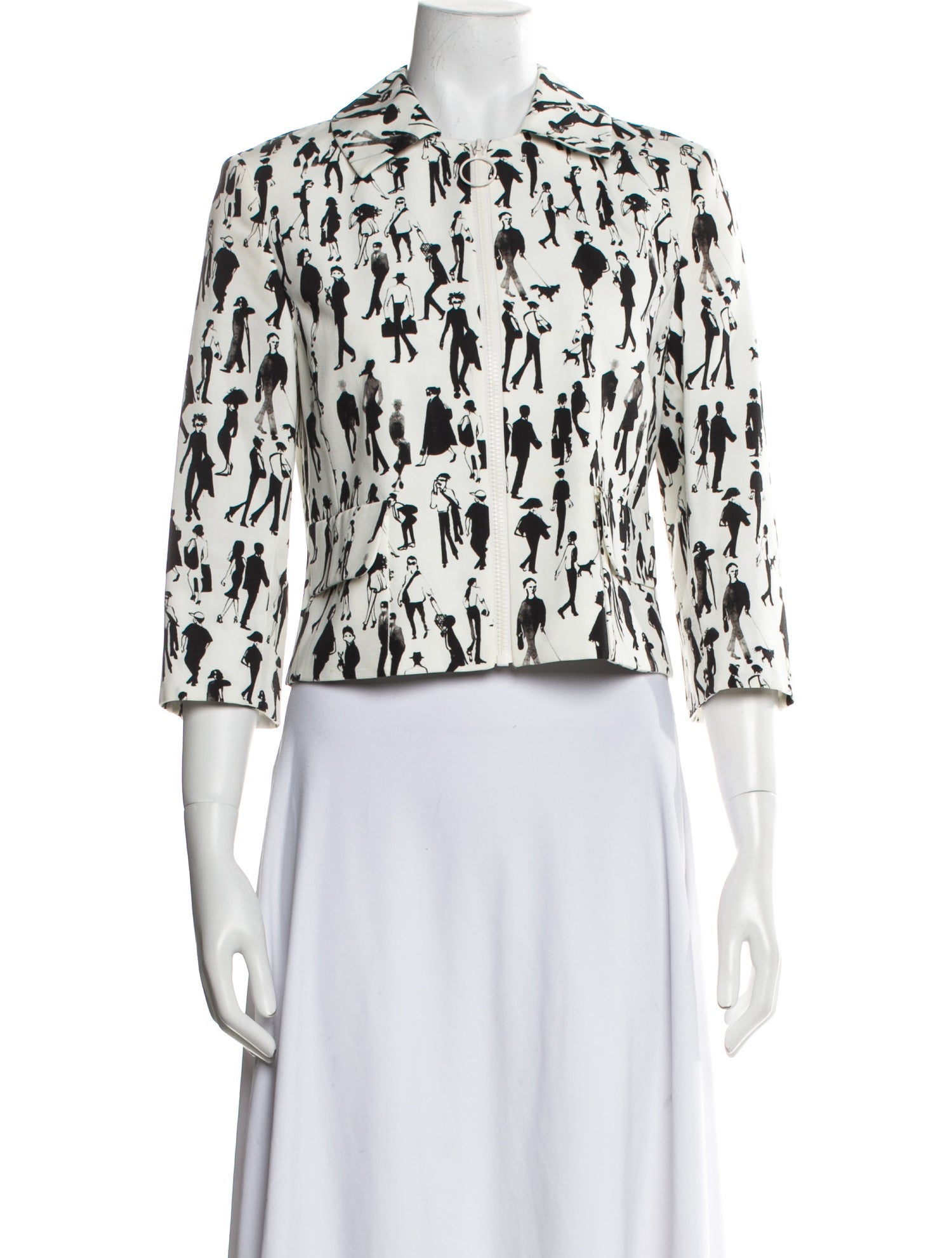 Akris Punto Printed Jacket