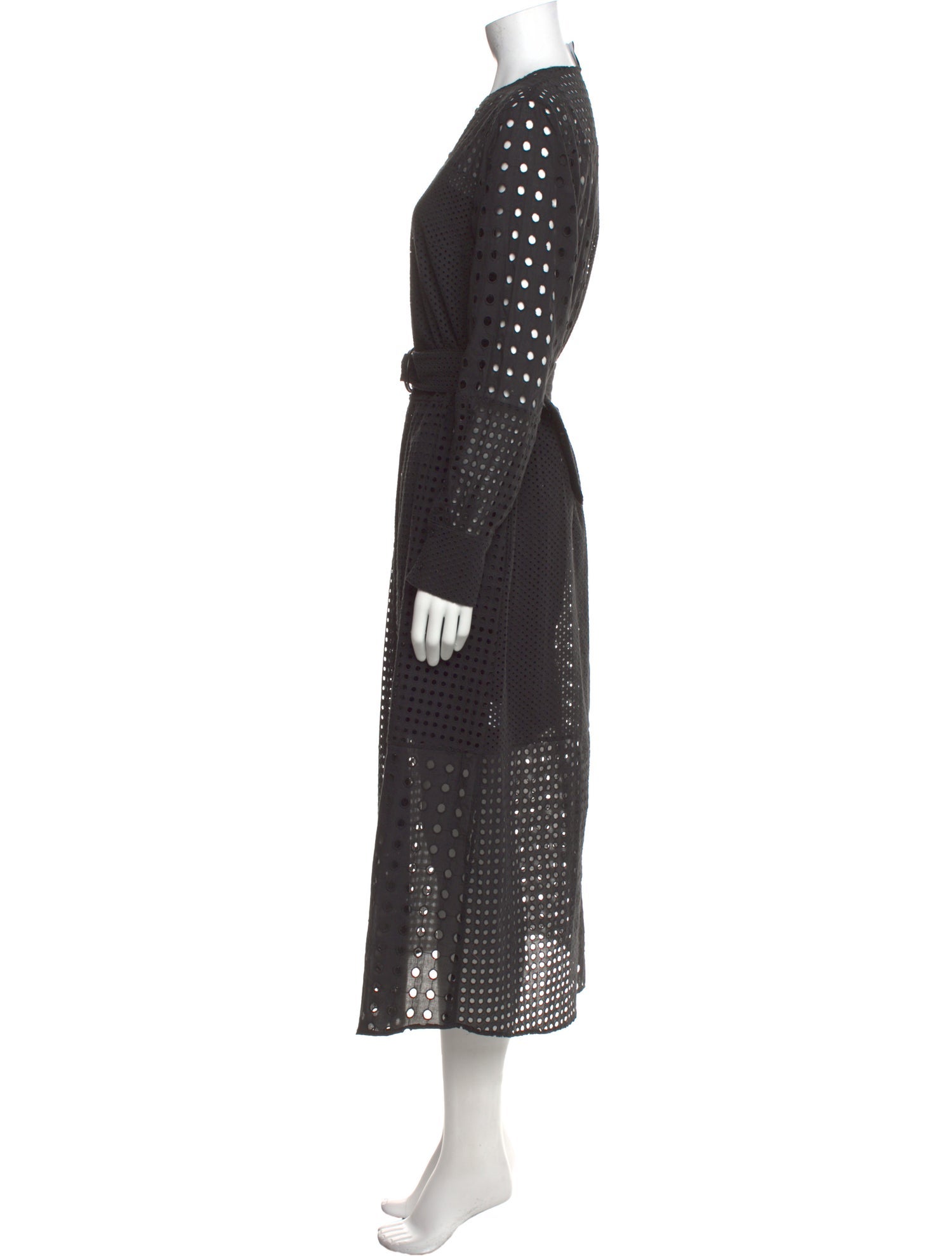 Akris Punto Crew Neck Long Dress
