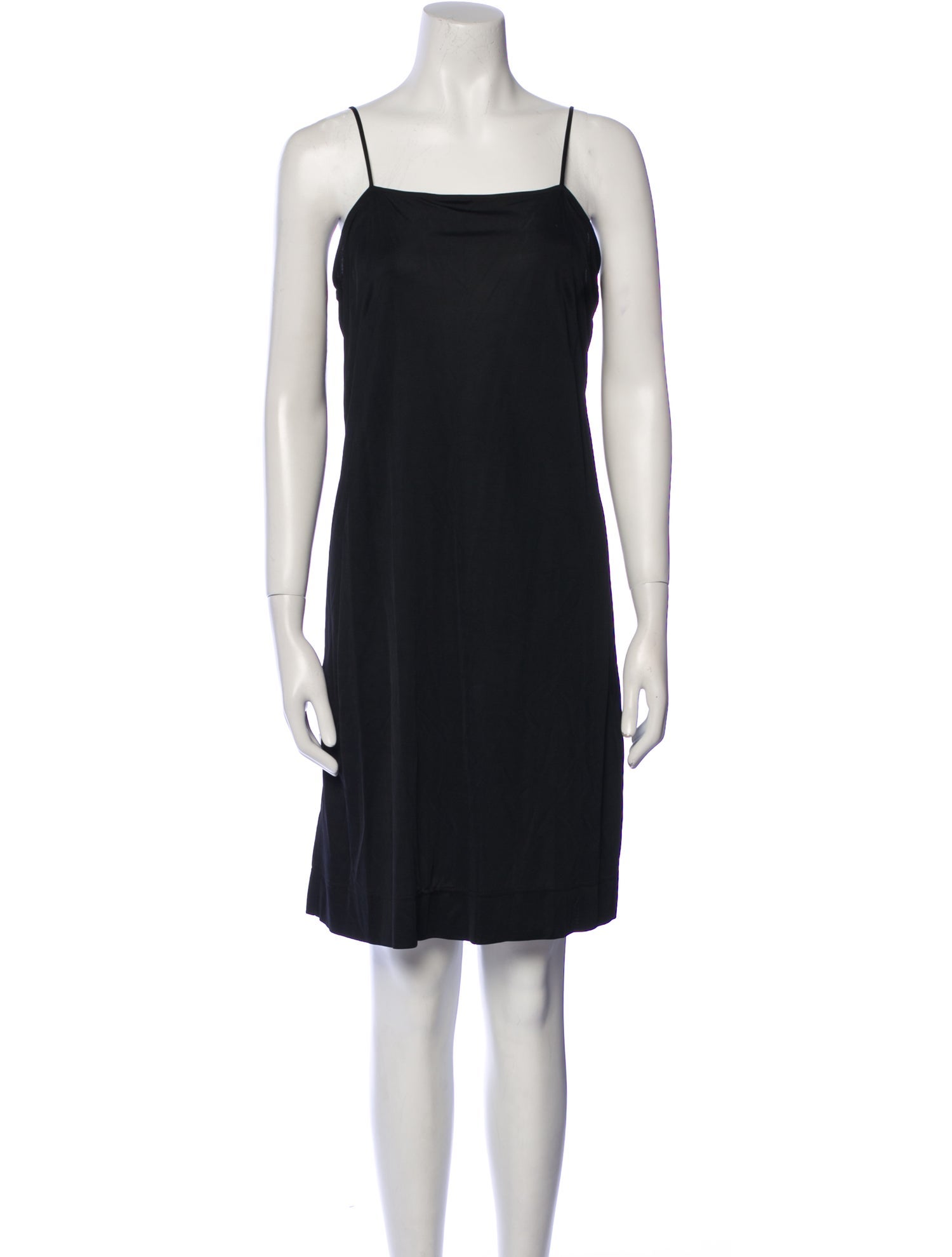 Akris Punto Square Neckline Mini Dress