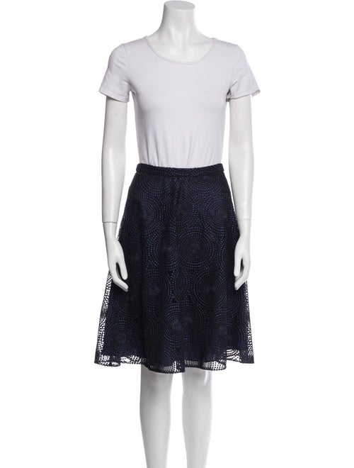 Akris Punto Lace Pattern Skirt Set