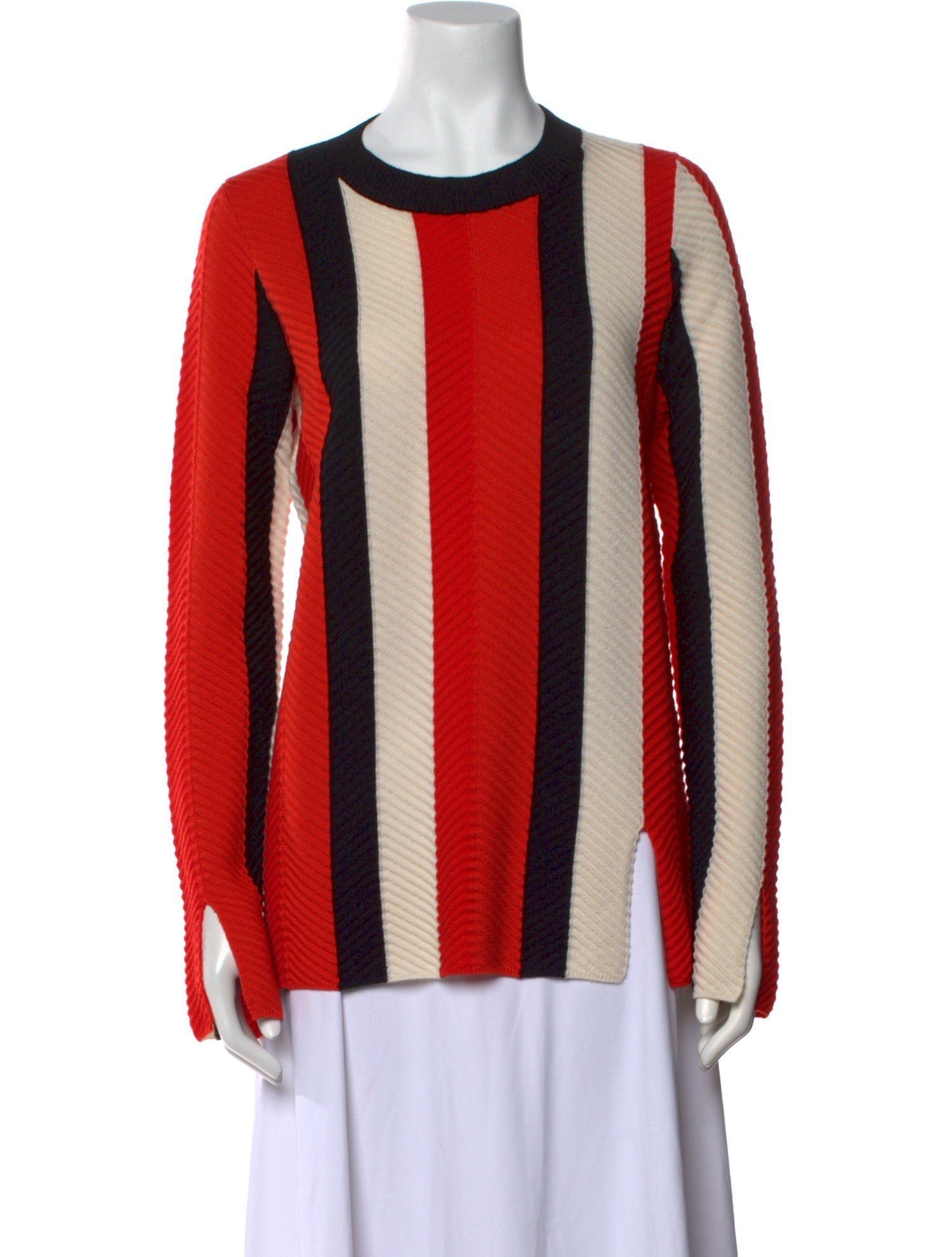 Akris Punto Wool Striped Sweater