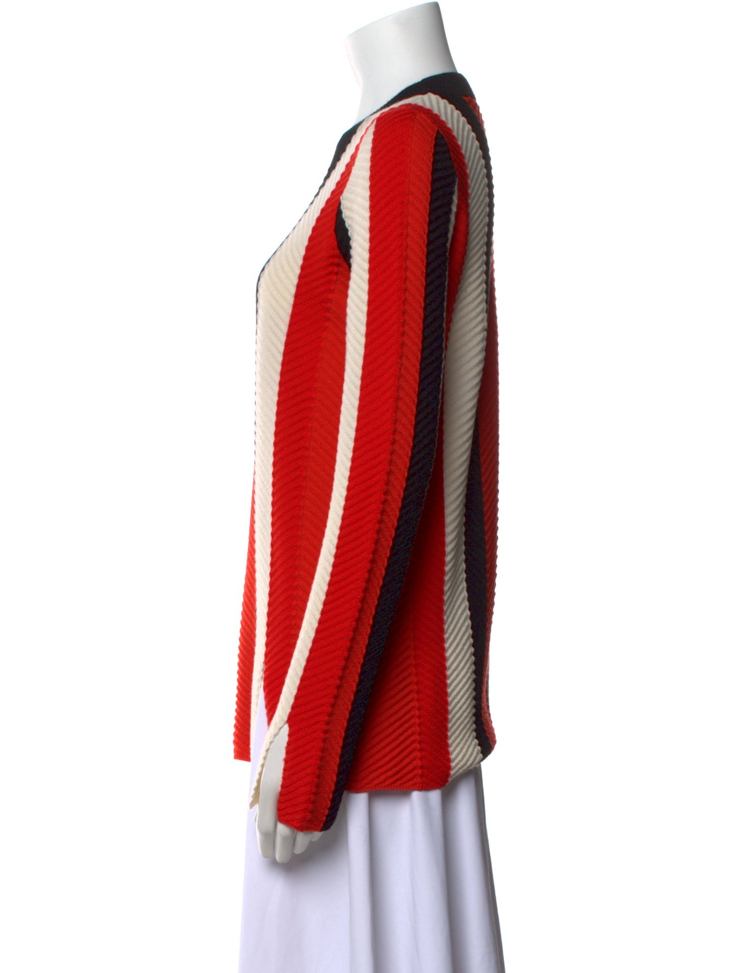 Akris Punto Wool Striped Sweater