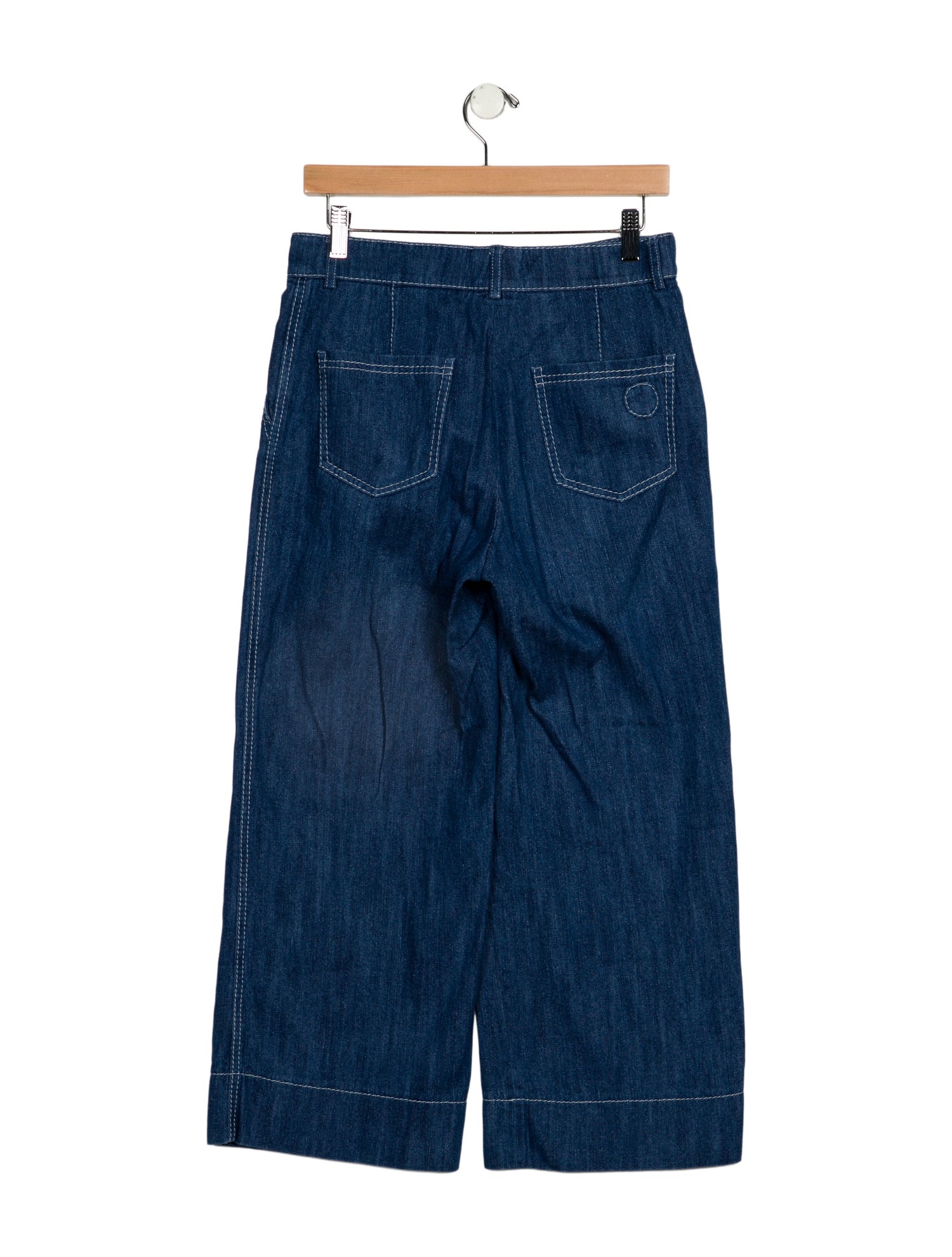 Akris Punto High-Rise Wide Leg Jeans