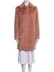 Akris Punto Faux Fur Coat