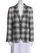 Akris Punto Plaid Print Blazer