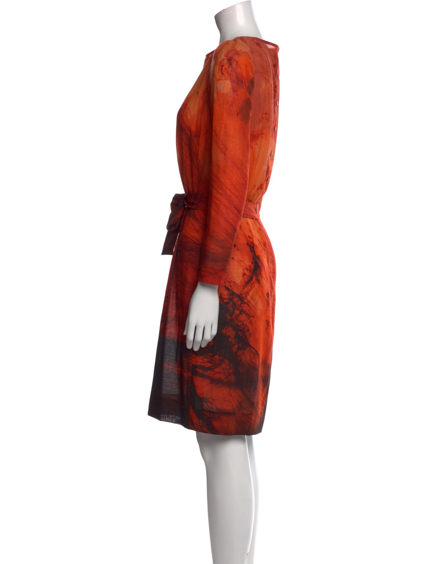 Akris Punto Wool Knee-Length Dress