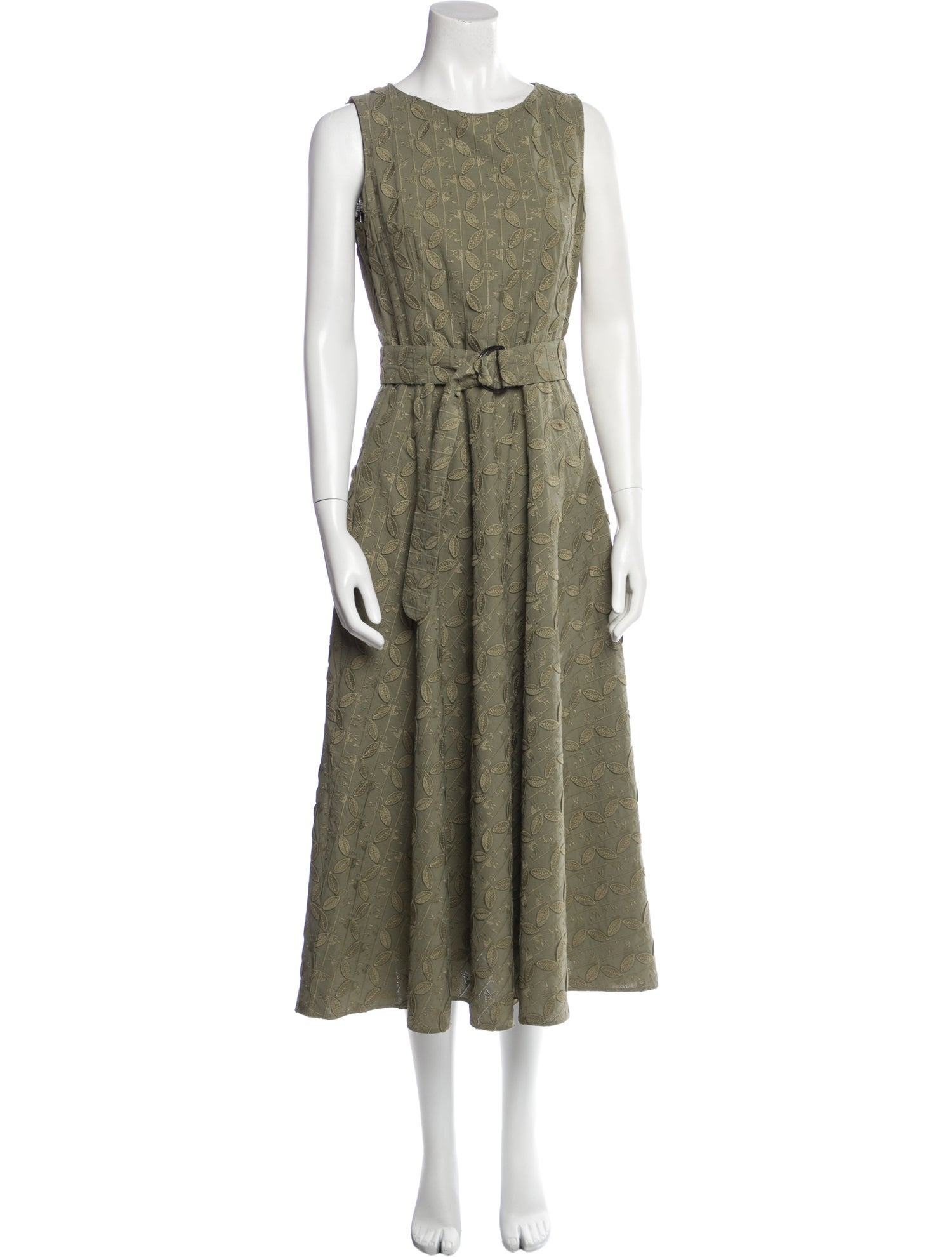 Akris Punto Printed Long Dress